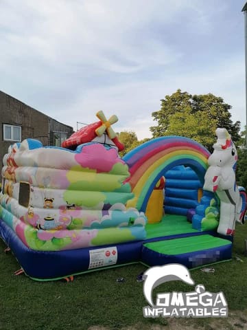 Inflatable Unicorn Kids Playland